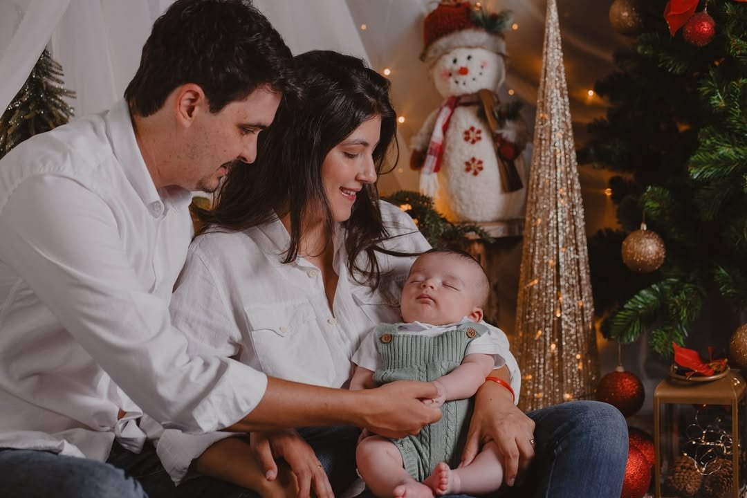 Izadora, Netto e o Joaquim no Natal